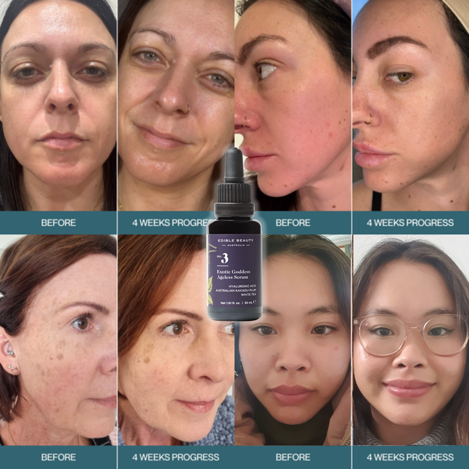 No.3 Exotic Goddess Ageless Anti Aging Serum | Edible Beauty Australia